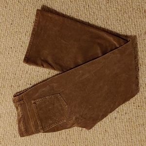 Gap Velvet Brown Pants Size 6